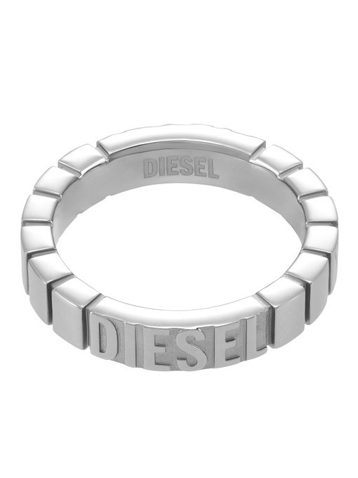 Diesel Font Silver Ring DX1591040