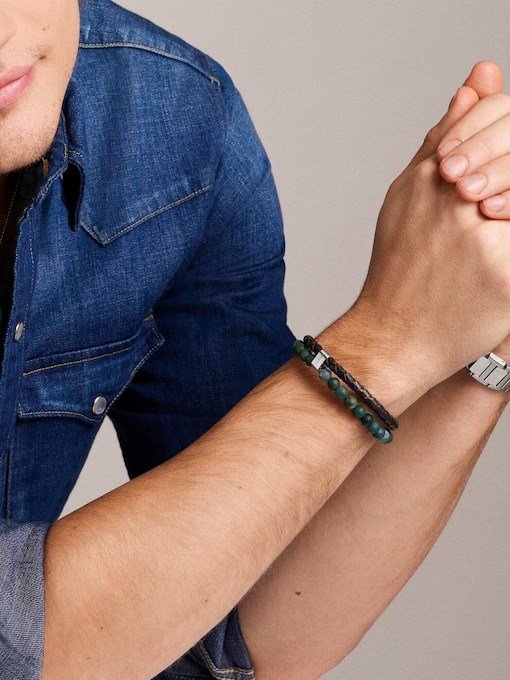Fossil Jewelry Silver Bracelet JF04854040