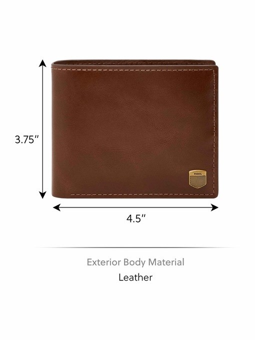 Fossil Hayes Brown Wallet ML4689200