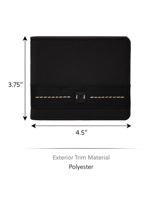 Fossil Rowan Black Wallet ML4691001