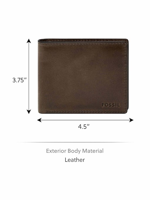 Fossil Derrick Gray Wallet ML3687147