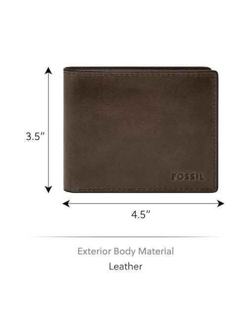 Fossil Derrick Gray Wallet ML3681147