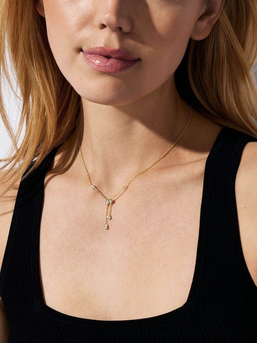 Michael Kors Brilliance Gold Necklace MKC1769710