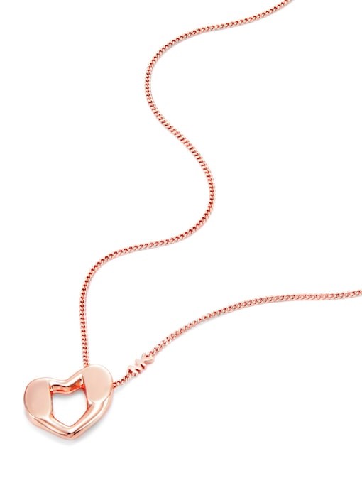Michael Kors Premium Rose Gold Necklace MKC1777791