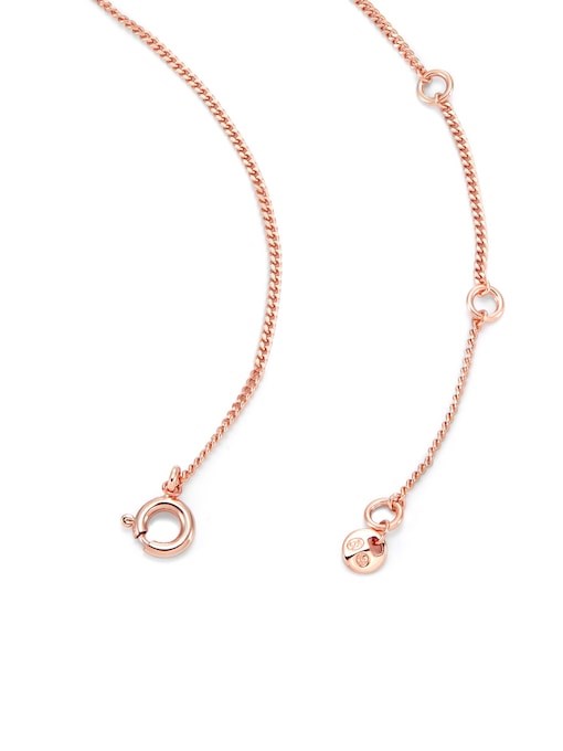 Michael Kors Premium Rose Gold Necklace MKC1777791
