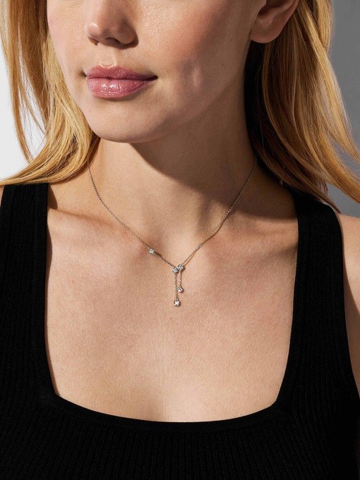 Michael Kors Brilliance Silver Necklace MKC1769040