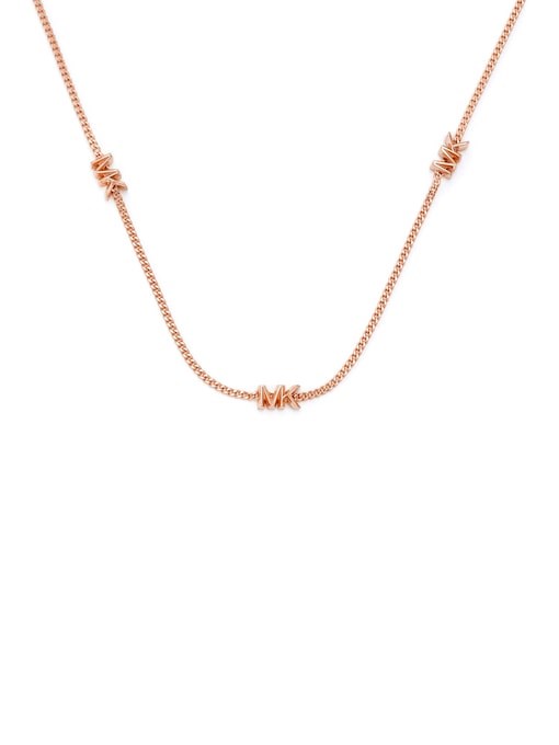 Michael Kors Premium Rose Gold Necklace MKC1780791