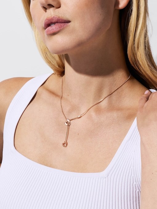 Michael Kors Premium Rose Gold Necklace MKC1776791