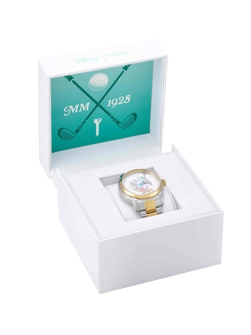 Fossil Mickey Mouse Two Tone Watch LE1193