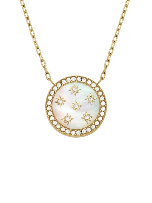 Fossil Jewelry Gold Necklace JF04865710
