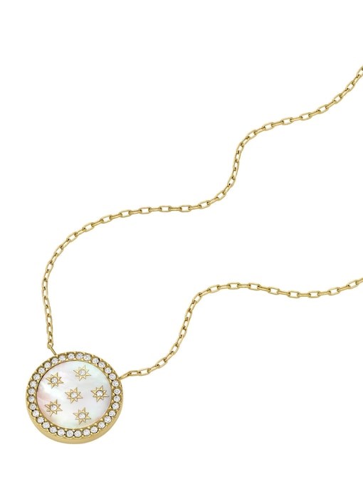 Fossil Jewelry Gold Necklace JF04865710