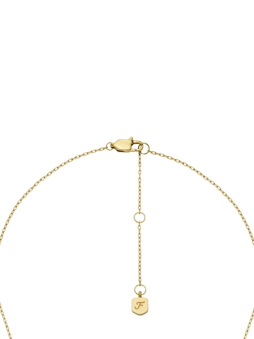 Fossil Jewelry Gold Necklace JF04865710