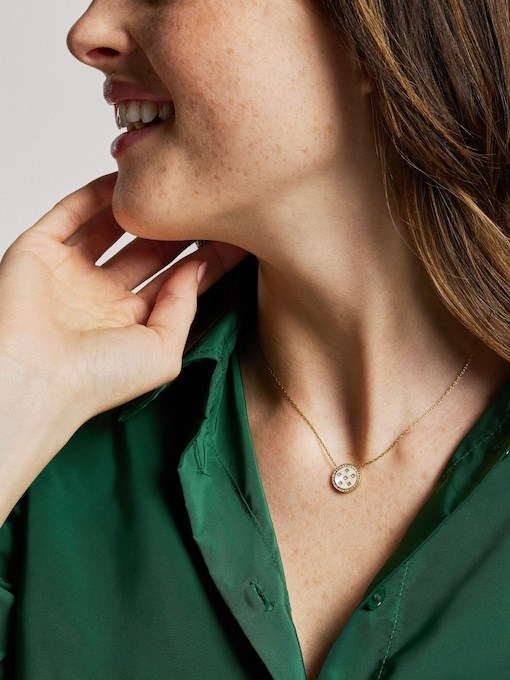 Fossil Jewelry Gold Necklace JF04865710