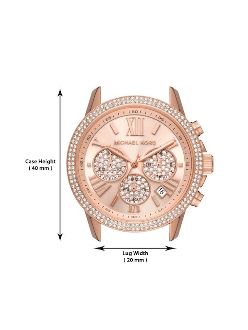 Michael Kors Outlet Brynn Rose Gold Watch MK7200