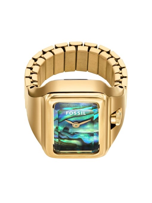 Fossil Raquel Watch Ring Gold Watch ES5411