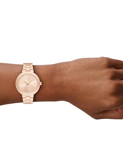 Armani Exchange Rose Gold Watch AX5177