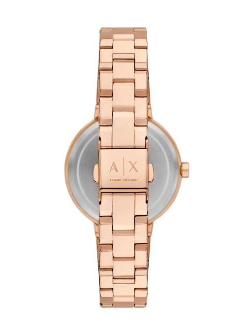 Armani Exchange Rose Gold Watch AX5177