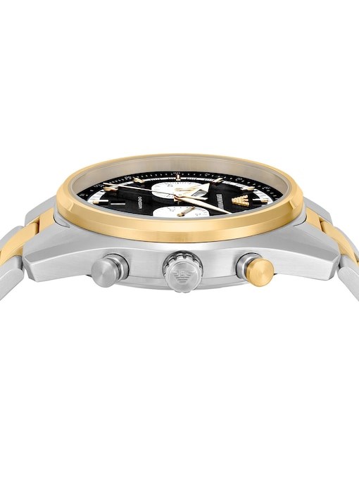 Emporio Armani Gold, Silver Watch AR11678