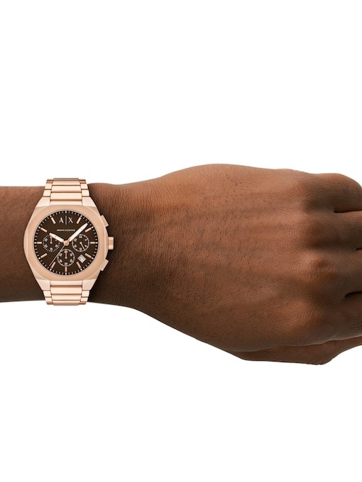 Armani Exchange Rose Gold Watch AX4188