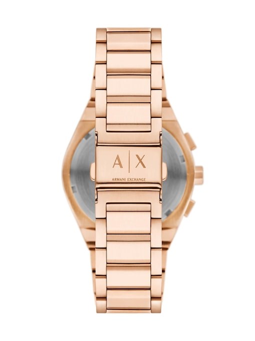 Armani Exchange Rose Gold Watch AX4188