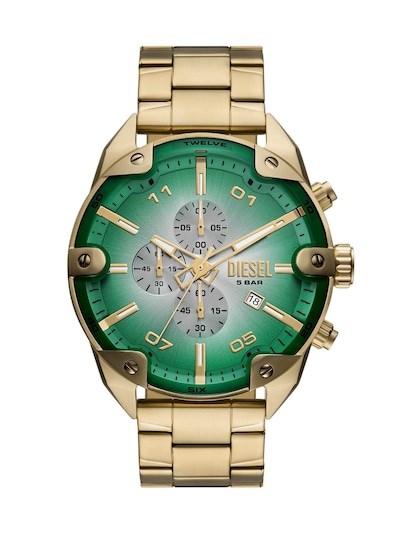 Diesel Spiked Gold Watch DZ4685