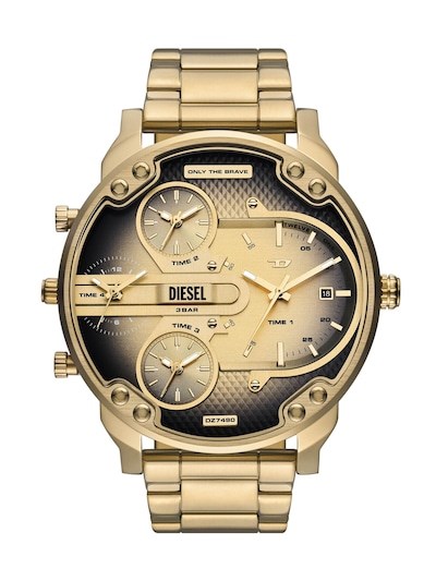 Diesel Mr. Daddy Slim Gold Watch DZ7490