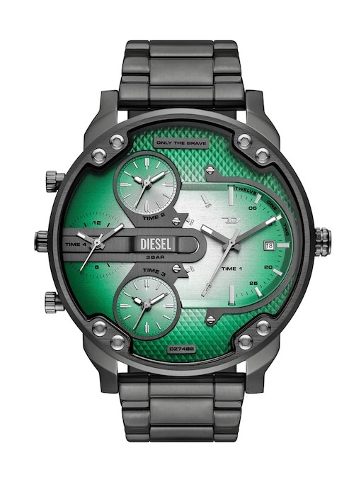 Diesel Spiked Gold Watch DZ4685
