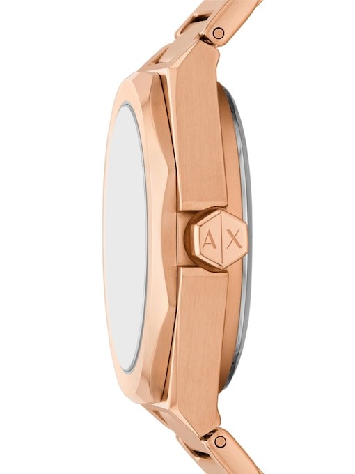 Armani Exchange Rose Gold Watch AX4619