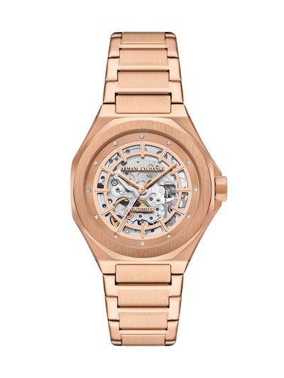 Armani Exchange Rose Gold Watch AX4619