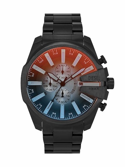 Diesel Mega Chief Slim Black Watch DZ4689
