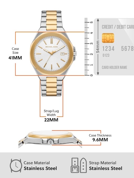 Michael Kors Callum 2-Tone Watch MKO1181