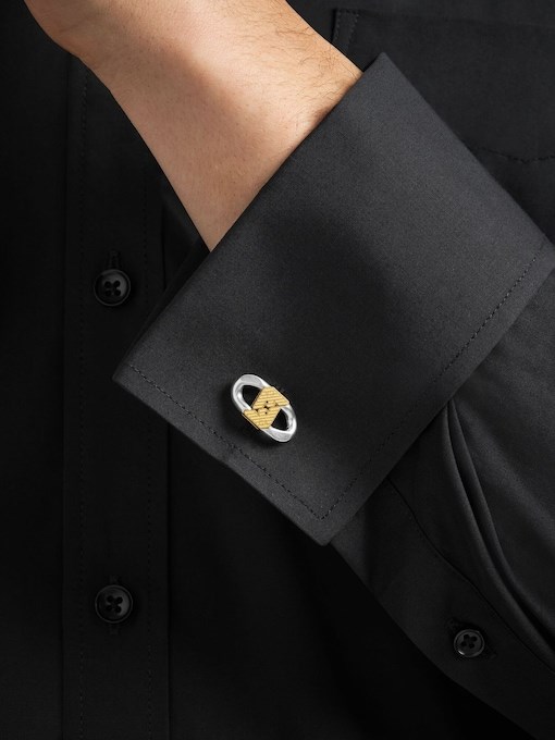 Emporio Armani 2-Tone Cuff Links EGS3184040