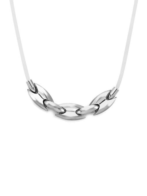 Diesel Metamorph Silver Necklace DX1615040