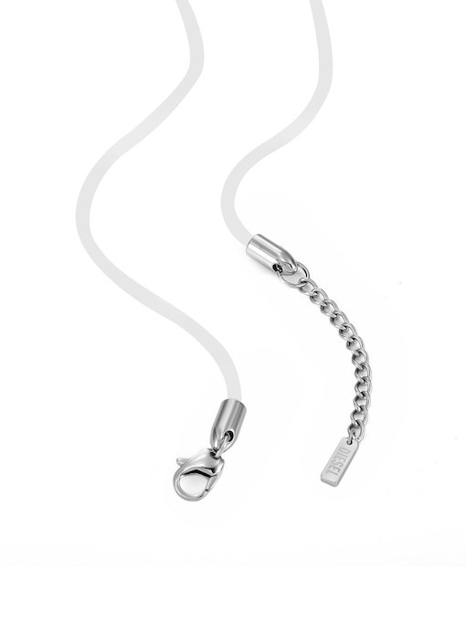 Diesel Metamorph Silver Necklace DX1615040
