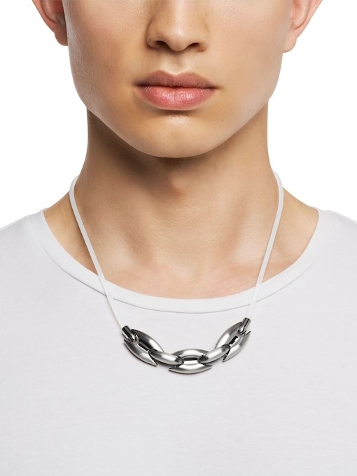 Diesel Metamorph Silver Necklace DX1615040
