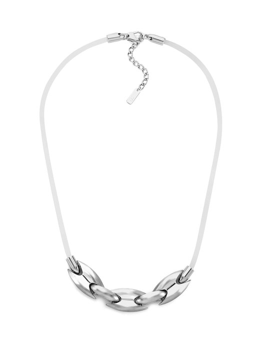 Diesel Metamorph Silver Necklace DX1615040