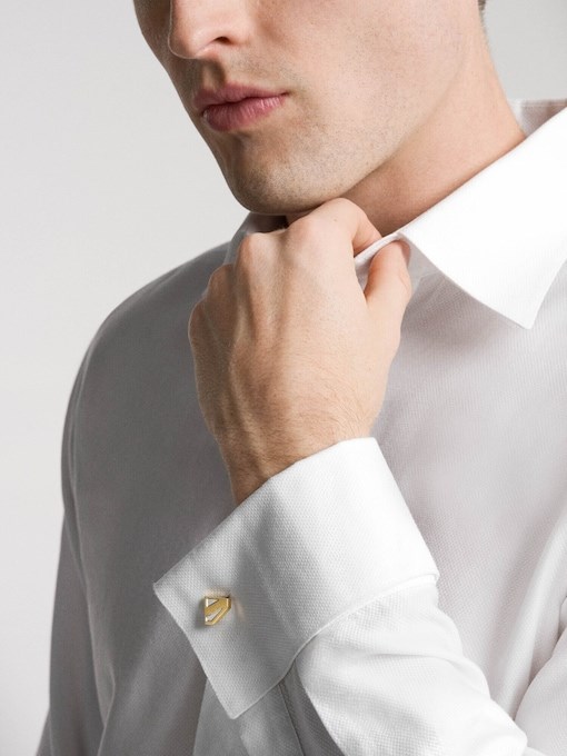 Superman x Fossil Two-Tone Stainless Steel Cuff Links JFC04892998
