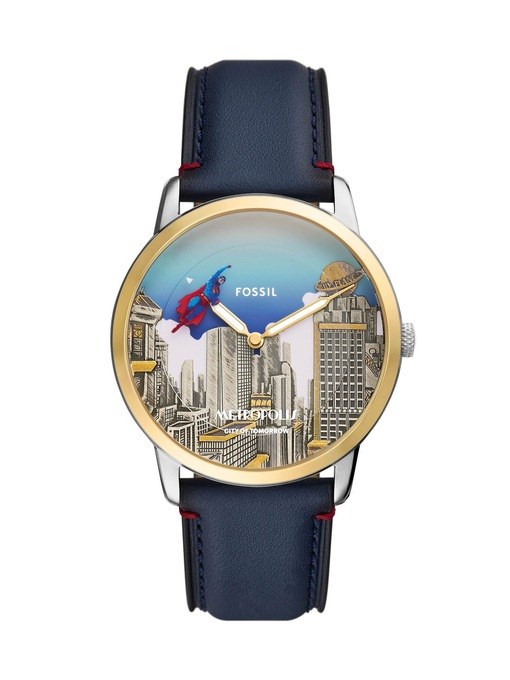 Fossil Superman Silver Watch Set LE1207SET