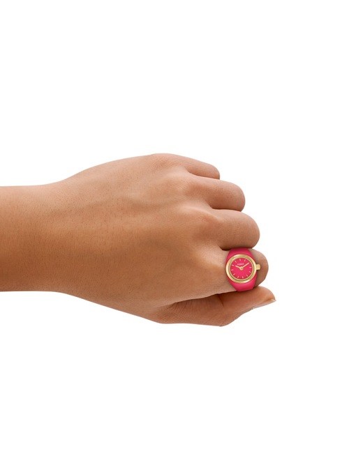 Fossil Watch Ring Gold Watch ES5414