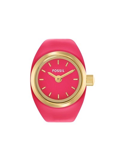 Fossil Watch Ring Gold Watch ES5414
