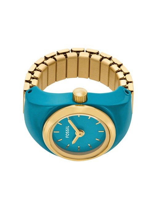 Fossil Watch Ring Gold Watch ES5415