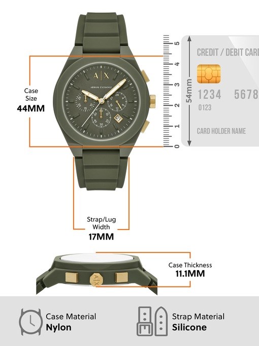 Armani Exchange Green Watch AX4169
