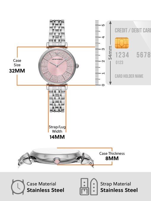 Emporio Armani Silver Watch AR11686