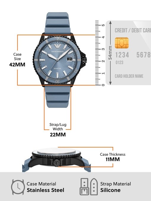 Emporio Armani Blue Watch AR11685