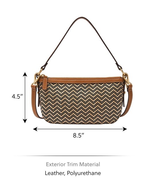 Fossil Jolie Brown Crossbody ZB11135279