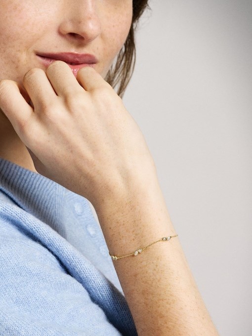 Fossil Ellis Gold Bracelet JA7288710