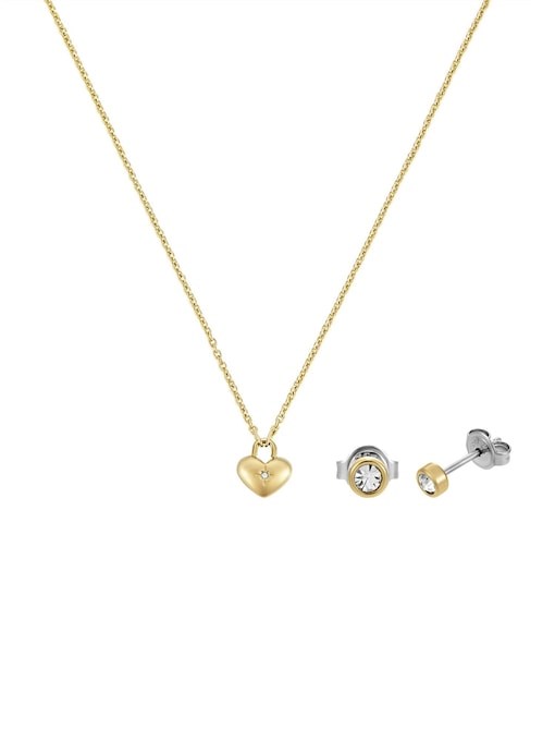 Fossil Jewelry Gold Gift Set JF04881SET