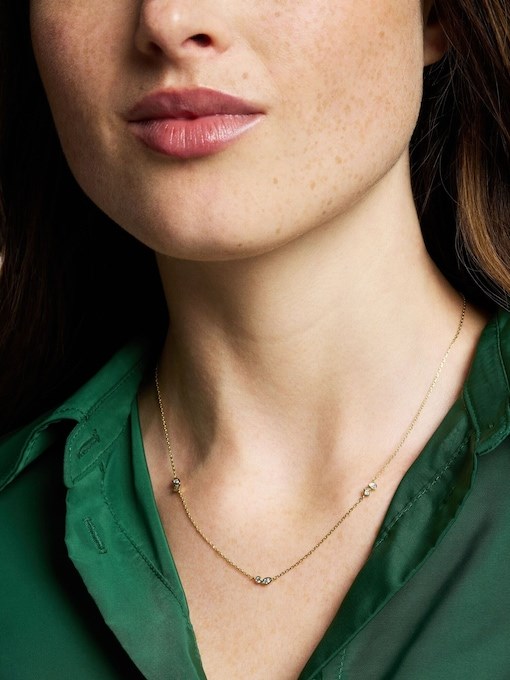 Fossil Ellis Gold Necklace JA7287710