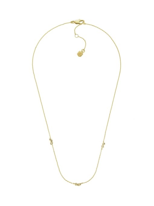 Fossil Ellis Gold Necklace JA7287710