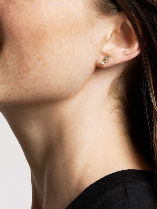 Fossil Ellis Gold Earring JA7290710